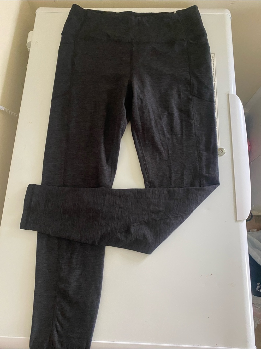 Victoria's Secret Black Leggings with Wide Waistband